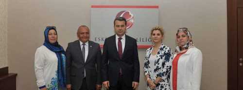 Türkmenler Derneği'nden Çelik'e ziyaret