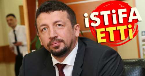 TÜRKOĞLU İSTİFA ETTİ