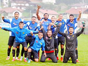 Turnuvanın şampiyonu Mavi Takım