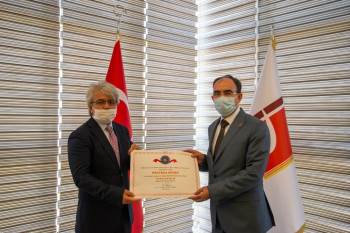 Turuncu Bayrak Sertifika Töreni Yapıldı
