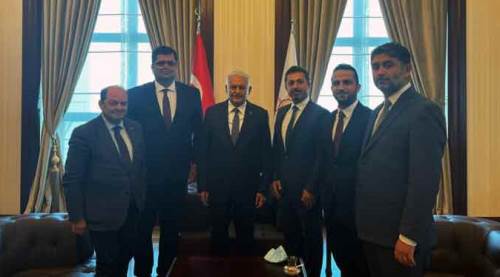 TV-SEN'den Binali Yıldırım'a ziyaret