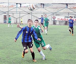 U-16larda 3 karşılaşma oynandı