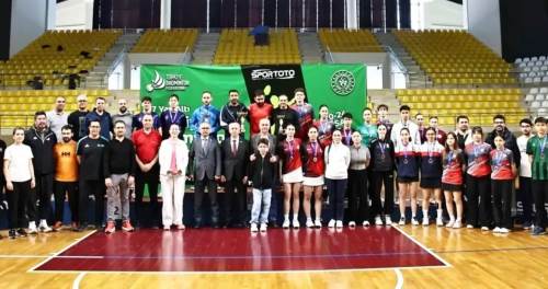 U17 Türkiye Badminton Şampiyonası sona erdi