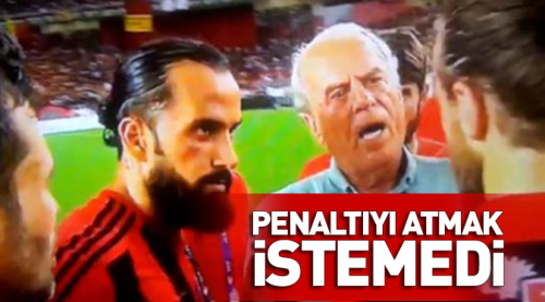 Uğur İnceman penaltı atmak istememiş!