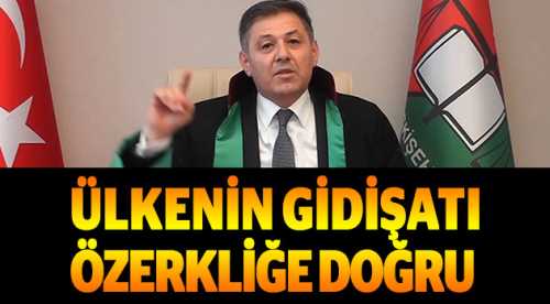 Ülkenin gidişatı özerkliğe doğru