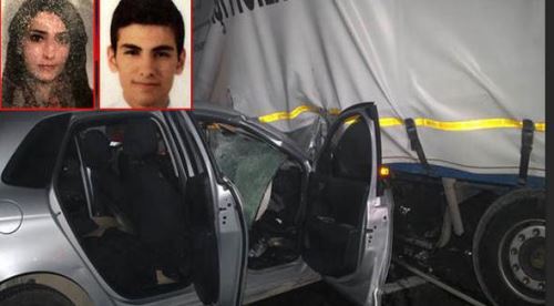 Üniversiteli çifti ölüm ayırdı