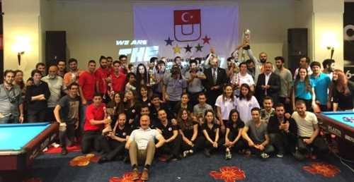 ÜNİVERSİTELİ ŞAMPİYONLAR BELLİ OLDU