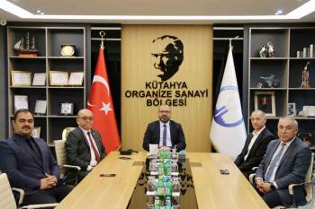 Ünkoç Ve Eşsiz Kütahya Osb Yönetimini Ziyaret Etti
