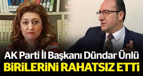 Ünlü: Birilerini rahatsız etti