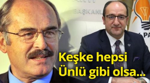 Ünlü Büyükerşen’e, Büyükerşen Ünlü’ye…