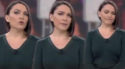 Ünlü spiker gözyaşlarına boğuldu!