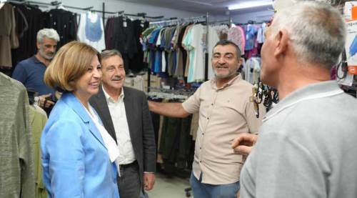 Ünlüce ve Ataç halkın içinde!