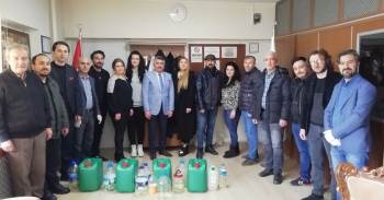 Üyelere Ücretsiz Dezenfektan
