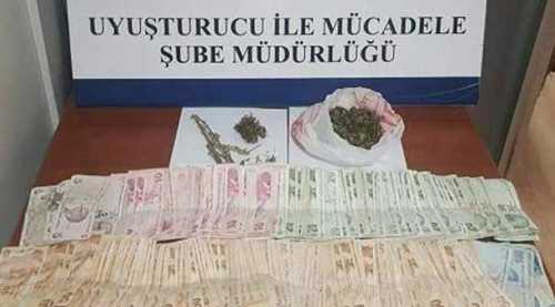 Uyuşturucu satılan eve polis baskını