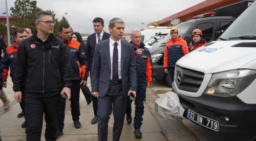 Vali Aktaş, AFAD çalışmalarını yerinde inceledi