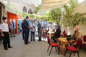Vali Ali Çelik, Covid-19 Tedbirlerini Denetledi
