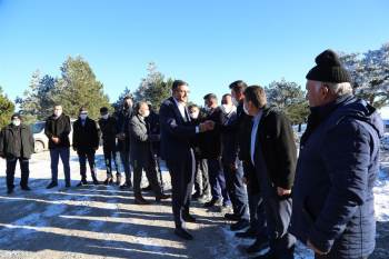 Vali Ali Çelik, Yolları İnceledi
