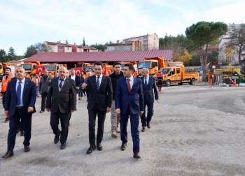 Vali Aygöl Karayolları Kış Sezonu Açılışına Katıldı
