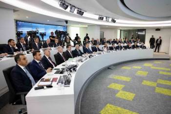 Vali Aygöl Orman Yangınlarıyla Mücadele Toplantısına Katıldı
