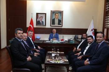 Vali Çakacak, Büro Memur-Sen Genel Başkanı Yılancı’Yı Kabul Etti