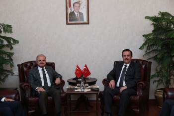 Vali Çakacak, Emniyet Genel Müdür Yardımcısı Holoğlu’Nu Kabul Etti