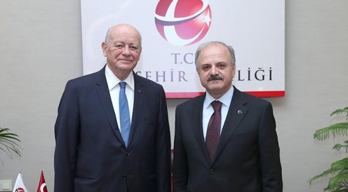Vali Çakacak, Savaş Özaydemir’i kabul etti