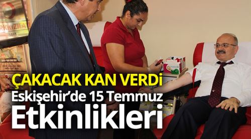 Vali Çakacak Adalar'da kan verdi