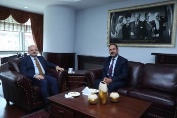 Vali Çakacak'tan Cumhuriyet Başsavcısı İrcal'a ziyaret