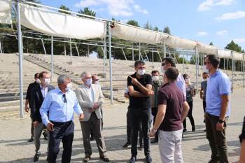 Vali Çelik, 30 Ağustos Zafer Bayramı Öncesi Altıntaş Ve Dumlupınar İncelemelerde Bulundu
