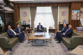 Vali Çelik, Fatih Çalışkan Ve Hüseyin Doğan İle Görüştü
