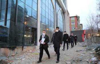 Vali Çelik, Külliyenin Devam Eden İnşaatını İnceledi
