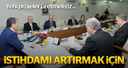 Vali Çelik: Yeni projeler üretmeliyiz