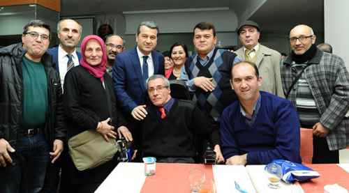 Vali Çelik engelliler yemeğinde