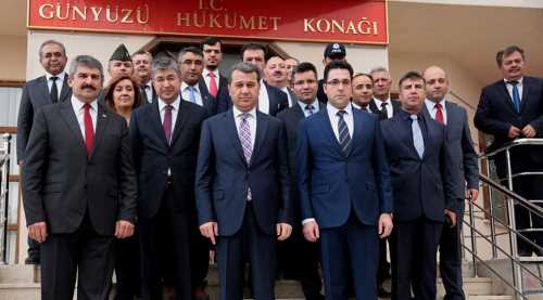 Vali Çelik Günyüzü'nü ziyaret etti