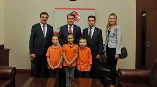 Vali Çelik öğrencileri kabul etti