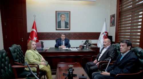 Vali Çelik spor kulüplerini kabul etti