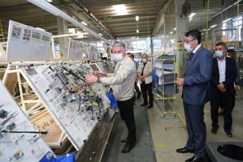 Vali Çelik Tavşanlı Osb’De
