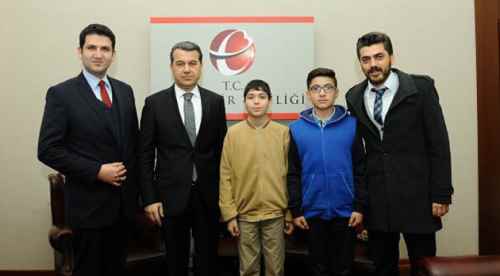 Vali Çelik tebrik etti
