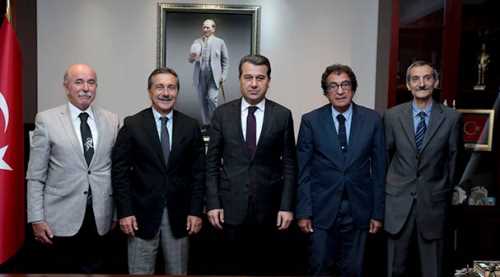 Vali Çelik'ten Ahmet Ataç'a ziyaret