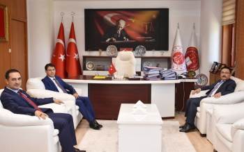 Vali Çiçek’Ten Başsavcı Çelenk’E Ziyaret
