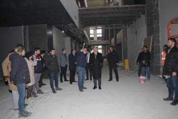 Vali Işın Arkeoloji Ve Maden Müzesi İnşaatını Ziyaret Etti
