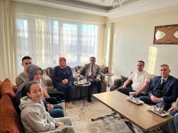 Vali Işın’Dan ’Geçmiş Olsun’ Ziyareti
