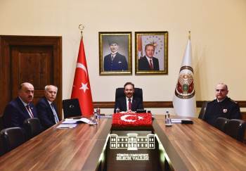 Vali Kızılkaya, Bakan Soylu Başkanlığında Gerçekleştirilen Toplantıya Katıldı
