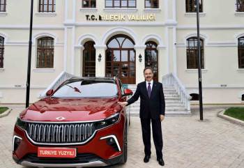 Vali Kızılkaya, Togg’Un Sürücü Koltuğuna Oturdu
