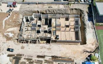 Vali Kızılkaya Devam Eden Okul Çalışmalarını İnceledi
