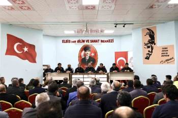 Vali Kızılkaya Muhtarlarla Buluştu
