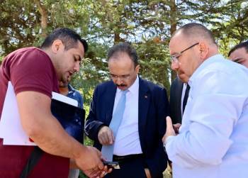 Vali Kızılkaya Söğüt’Te İncelemelerde Bulundu

