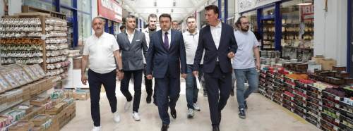 Vali Musa Işın’dan Kervansaray Çiniciler Çarşısı’na ziyaret