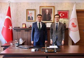 Vali Şefik Aygöl, Gölpazarı Kaymakamı Tahir Ardal İle Bir Araya Geldi
