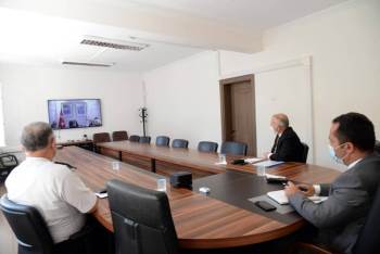 Vali Şentürk, Bakan Soylu’Yla Video Konferans Yoluyla Görüştü
